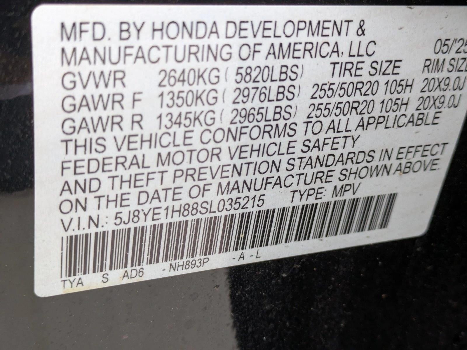 2025 Acura MDX SH-AWD w/Advance Package