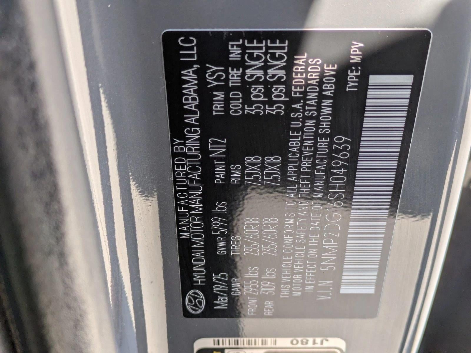 2025 Hyundai SANTA FE Hybrid SEL AWD