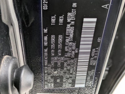 2021 Toyota Highlander Hybrid Platinum AWD (Natl)