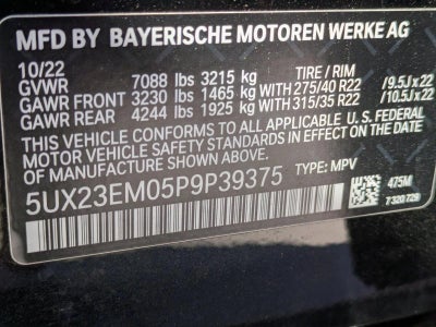 2023 BMW X7 xDrive40i Sports Activity Vehicle