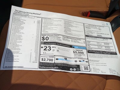 2026 BMW X7 xDrive40i Sports Activity Vehicle