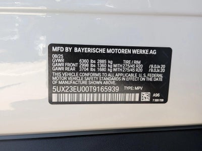 2026 BMW X5 xDrive40i Sports Activity Vehicle