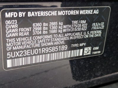 2024 BMW X5 xDrive40i Sports Activity Vehicle
