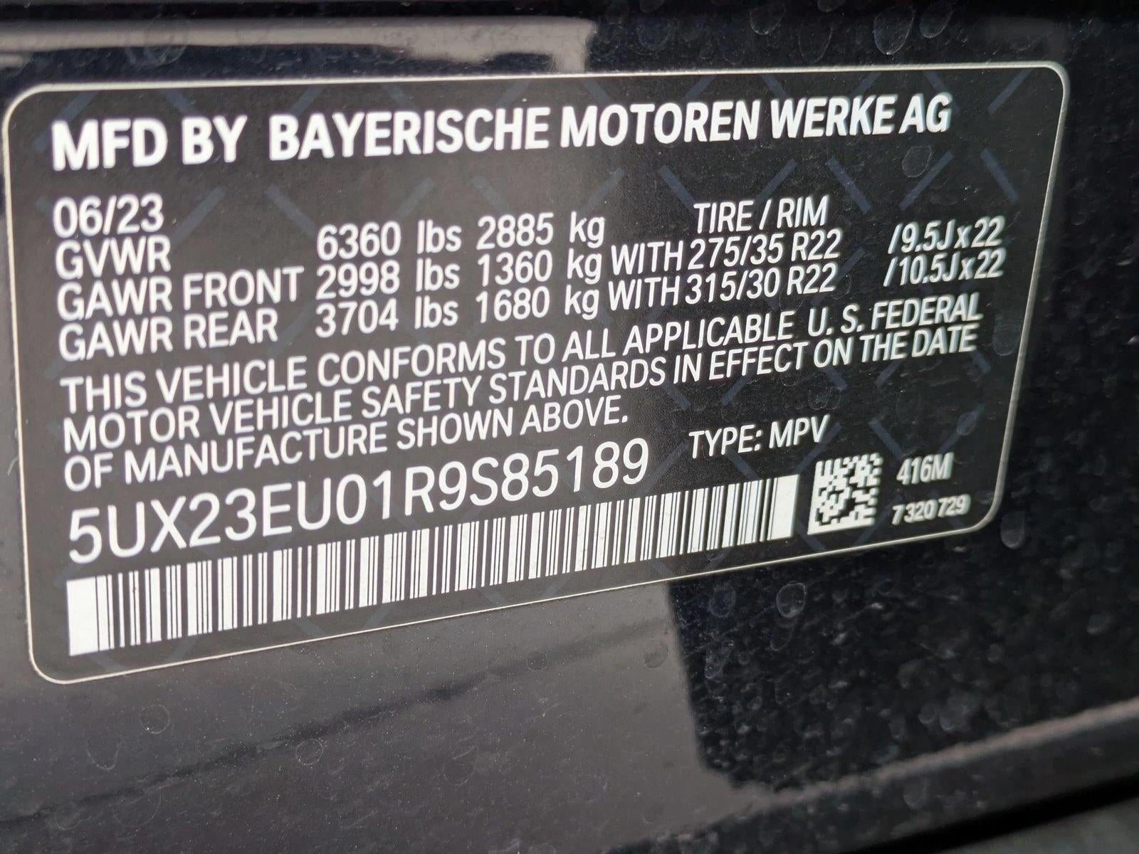 2024 BMW X5 xDrive40i Sports Activity Vehicle
