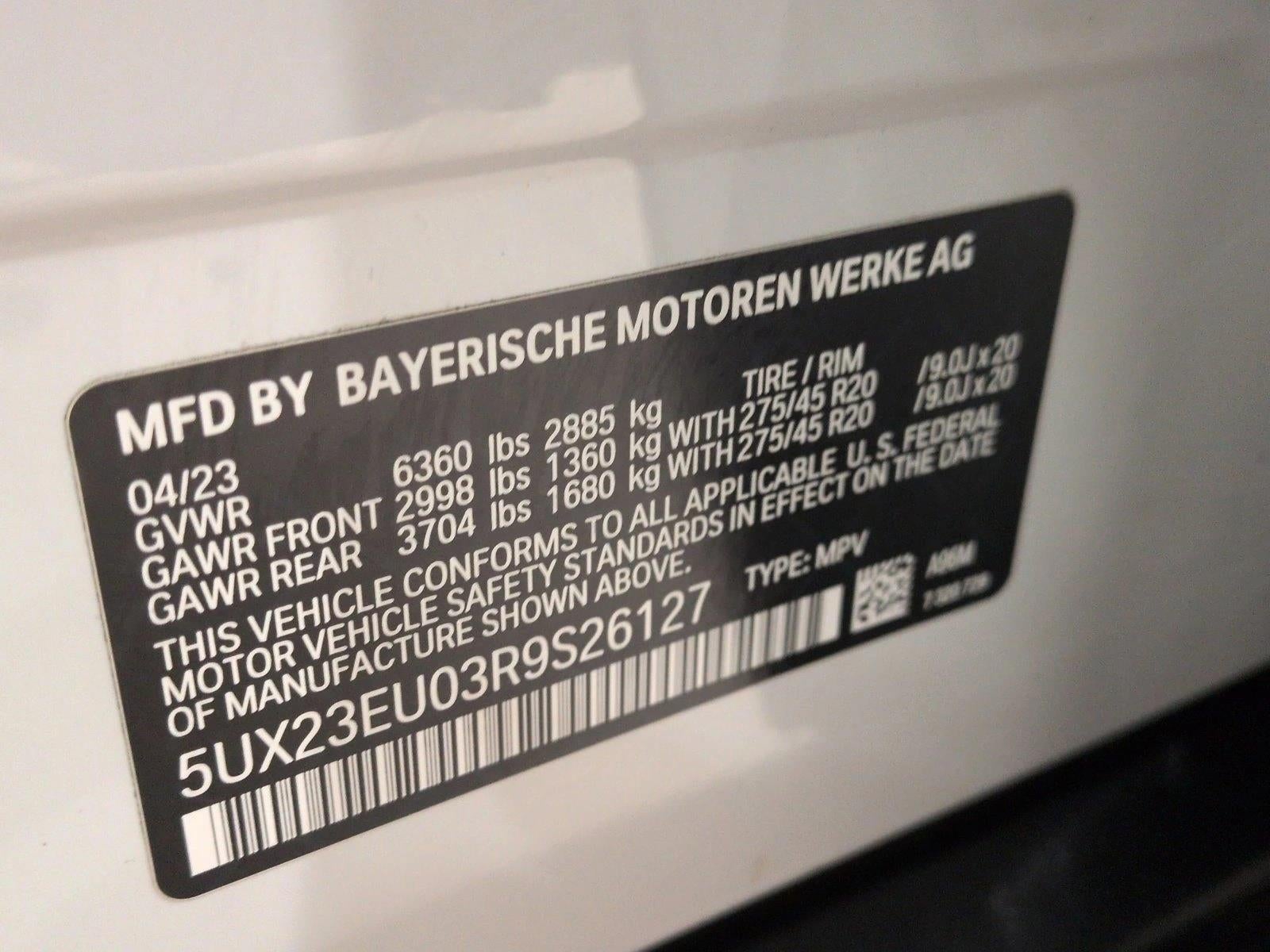 2024 BMW X5 xDrive40i Sports Activity Vehicle