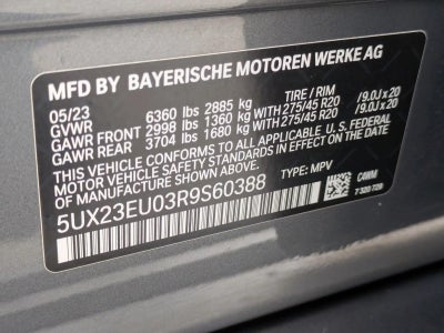 2024 BMW X5 xDrive40i Sports Activity Vehicle