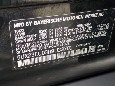 2024 BMW X5 xDrive40i Sports Activity Vehicle