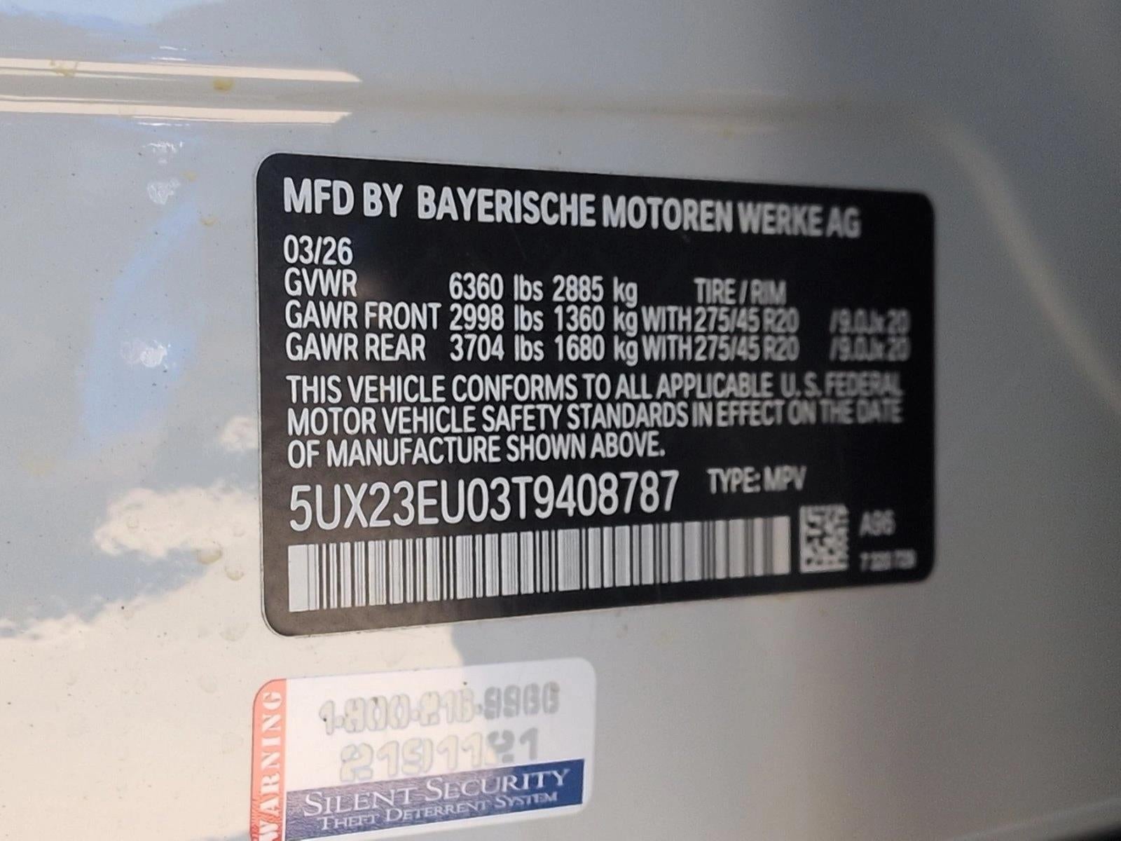 2026 BMW X5 xDrive40i Sports Activity Vehicle
