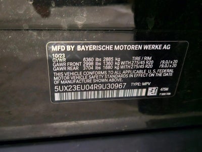 2024 BMW X5 xDrive40i Sports Activity Vehicle