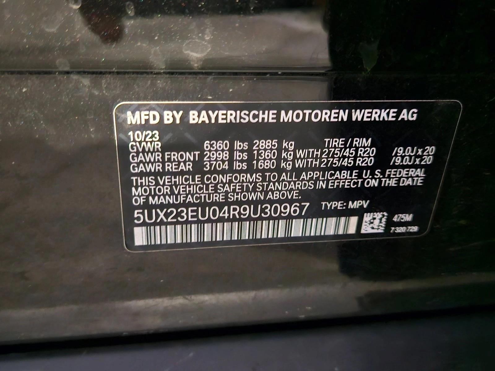 2024 BMW X5 xDrive40i Sports Activity Vehicle