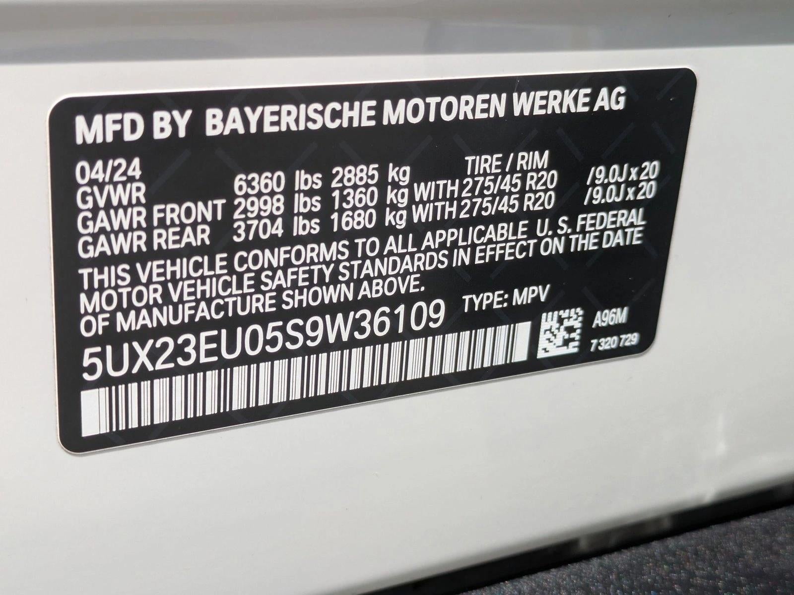 2025 BMW X5 xDrive40i Sports Activity Vehicle