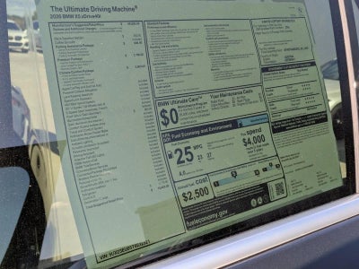 2026 BMW X5 xDrive40i Sports Activity Vehicle