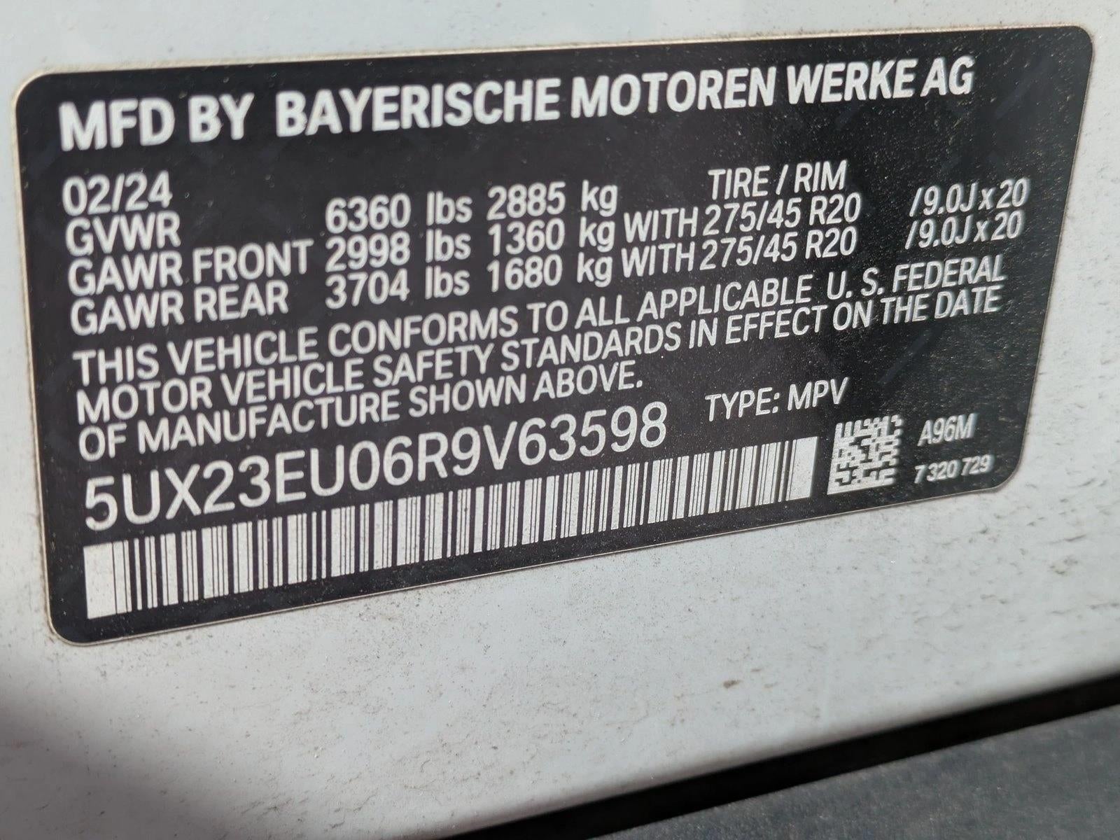 2024 BMW X5 xDrive40i Sports Activity Vehicle