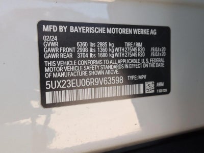 2024 BMW X5 xDrive40i Sports Activity Vehicle