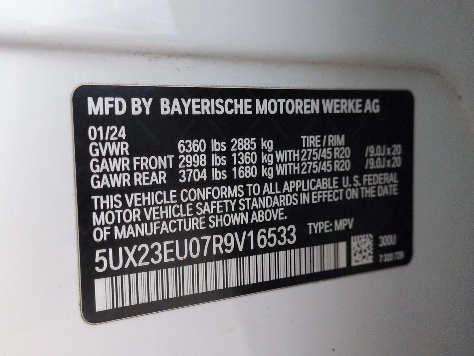 2024 BMW X5 xDrive40i Sports Activity Vehicle