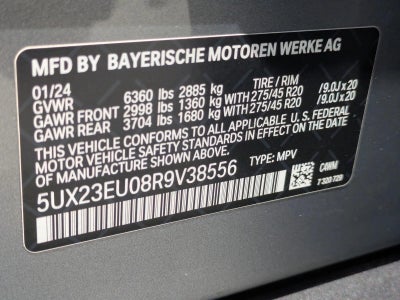 2024 BMW X5 xDrive40i Sports Activity Vehicle