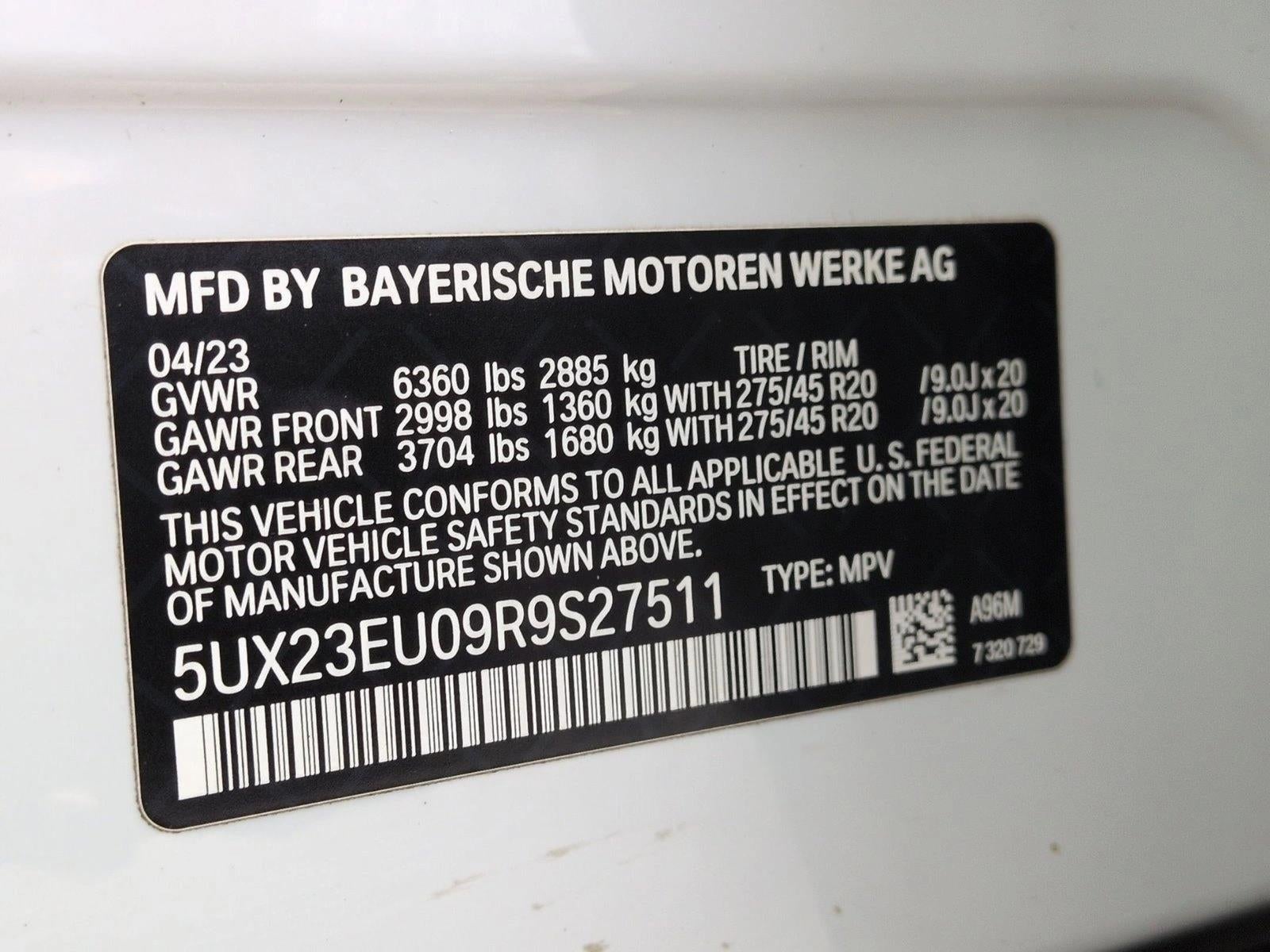 2024 BMW X5 xDrive40i Sports Activity Vehicle