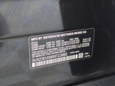 2024 BMW X5 xDrive40i Sports Activity Vehicle