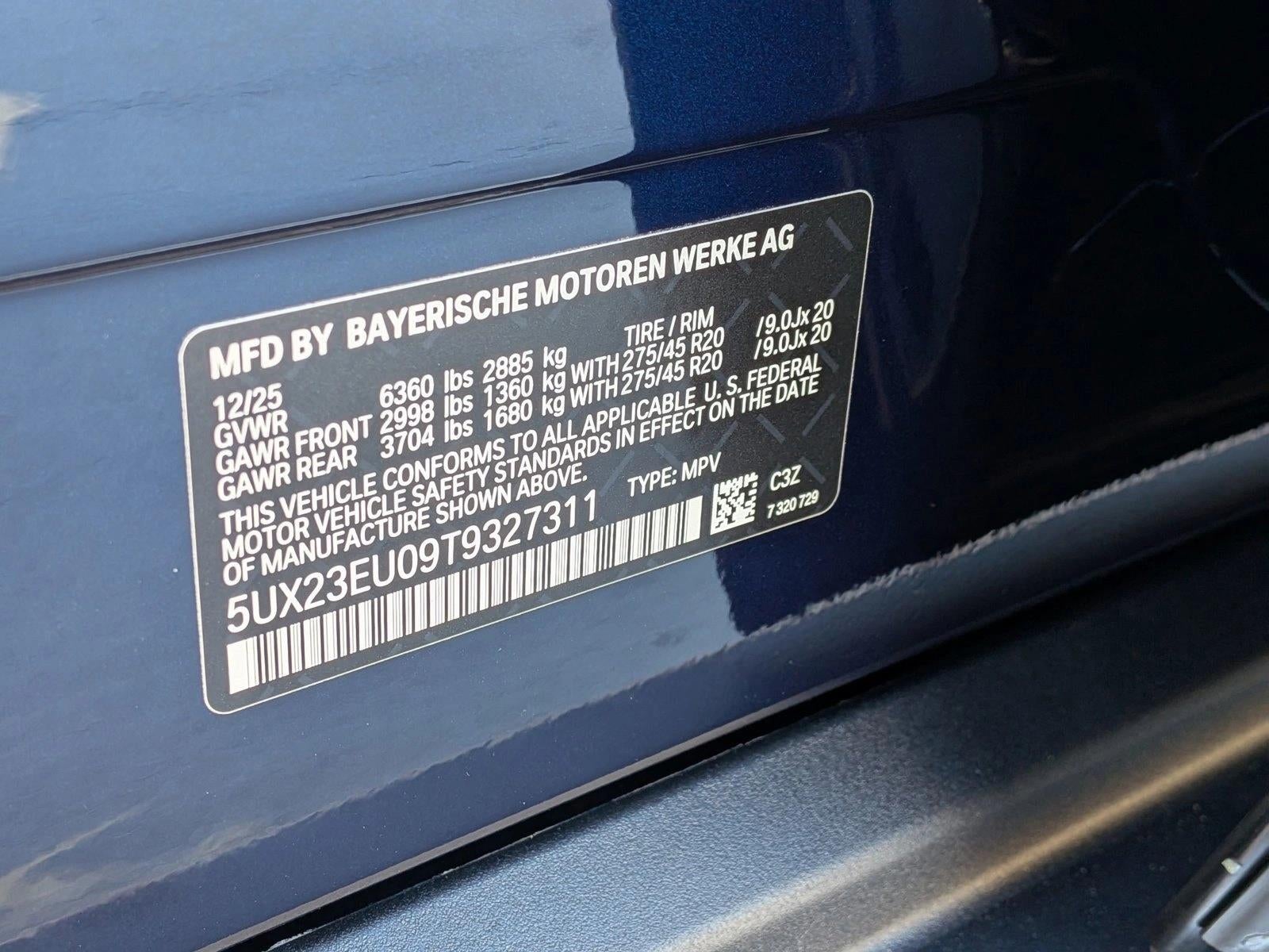 2026 BMW X5 xDrive40i Sports Activity Vehicle