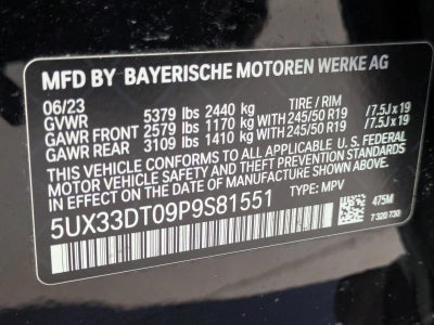 2023 BMW X4 xDrive30i Sports Activity Coupe