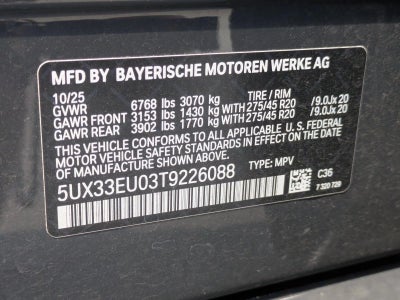 2026 BMW X5 M60i Sports Activity Vehicle