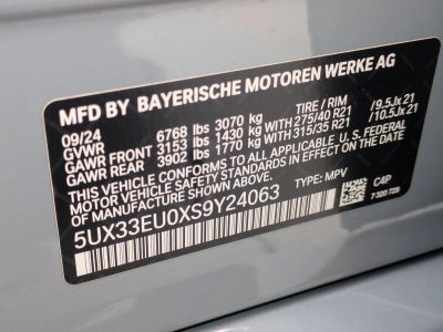 2025 BMW X5 M60i Sports Activity Vehicle