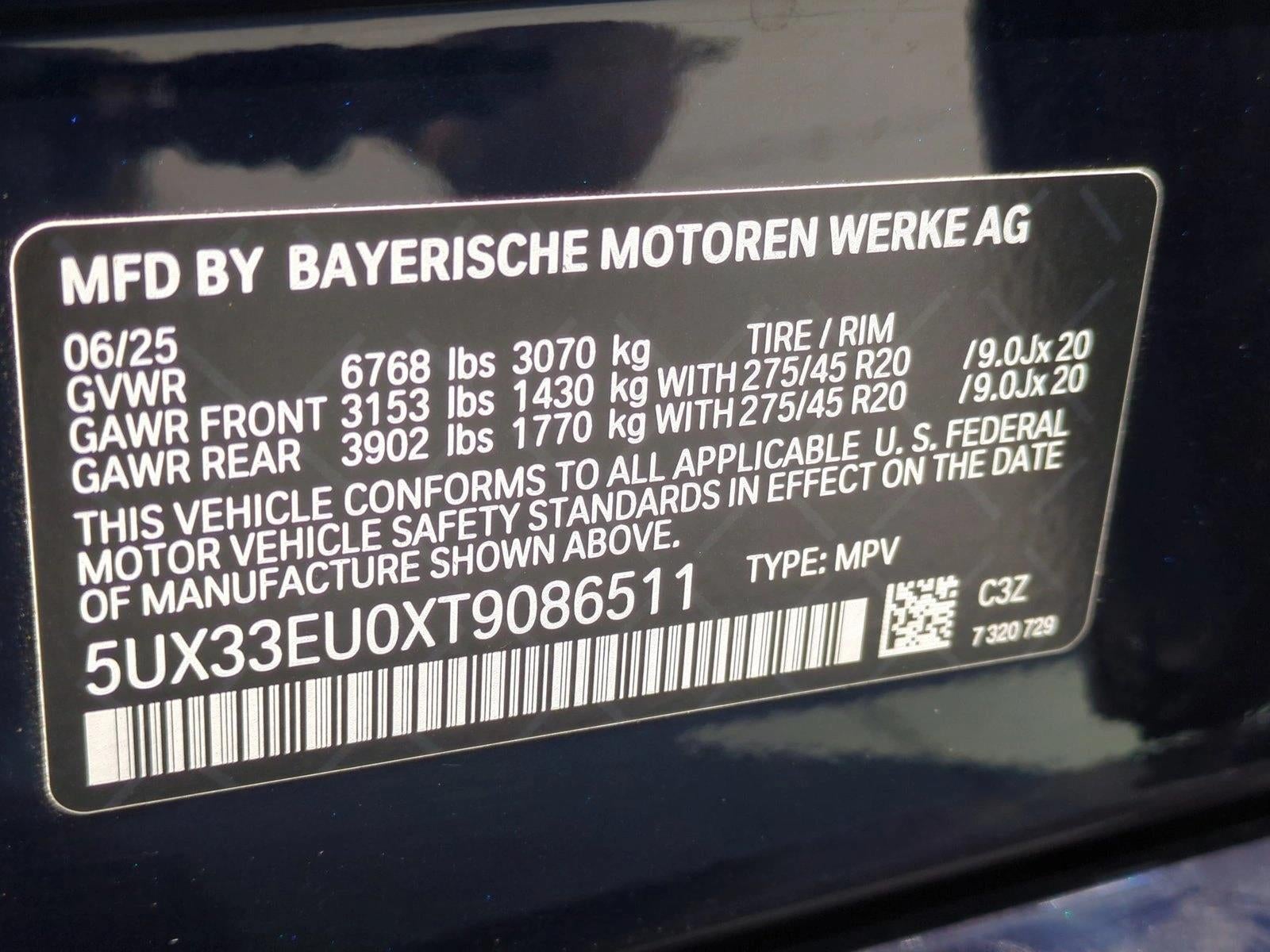 2026 BMW X5 M60i Sports Activity Vehicle