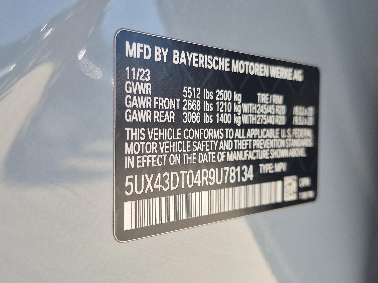 2024 BMW X4 M40i Sports Activity Coupe