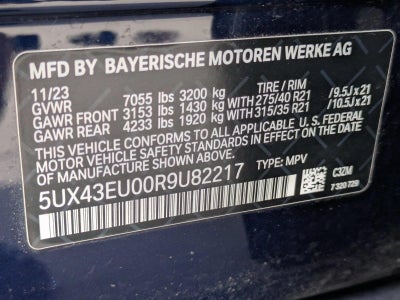 2024 BMW X5 xDrive50e Plug-In Hybrid