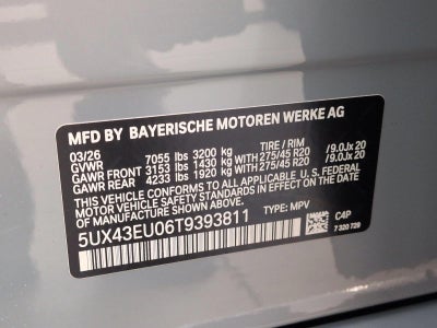 2026 BMW X5 xDrive50e Plug-In Hybrid