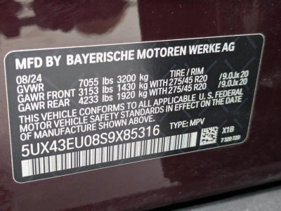 2025 BMW X5 xDrive50e Plug-In Hybrid