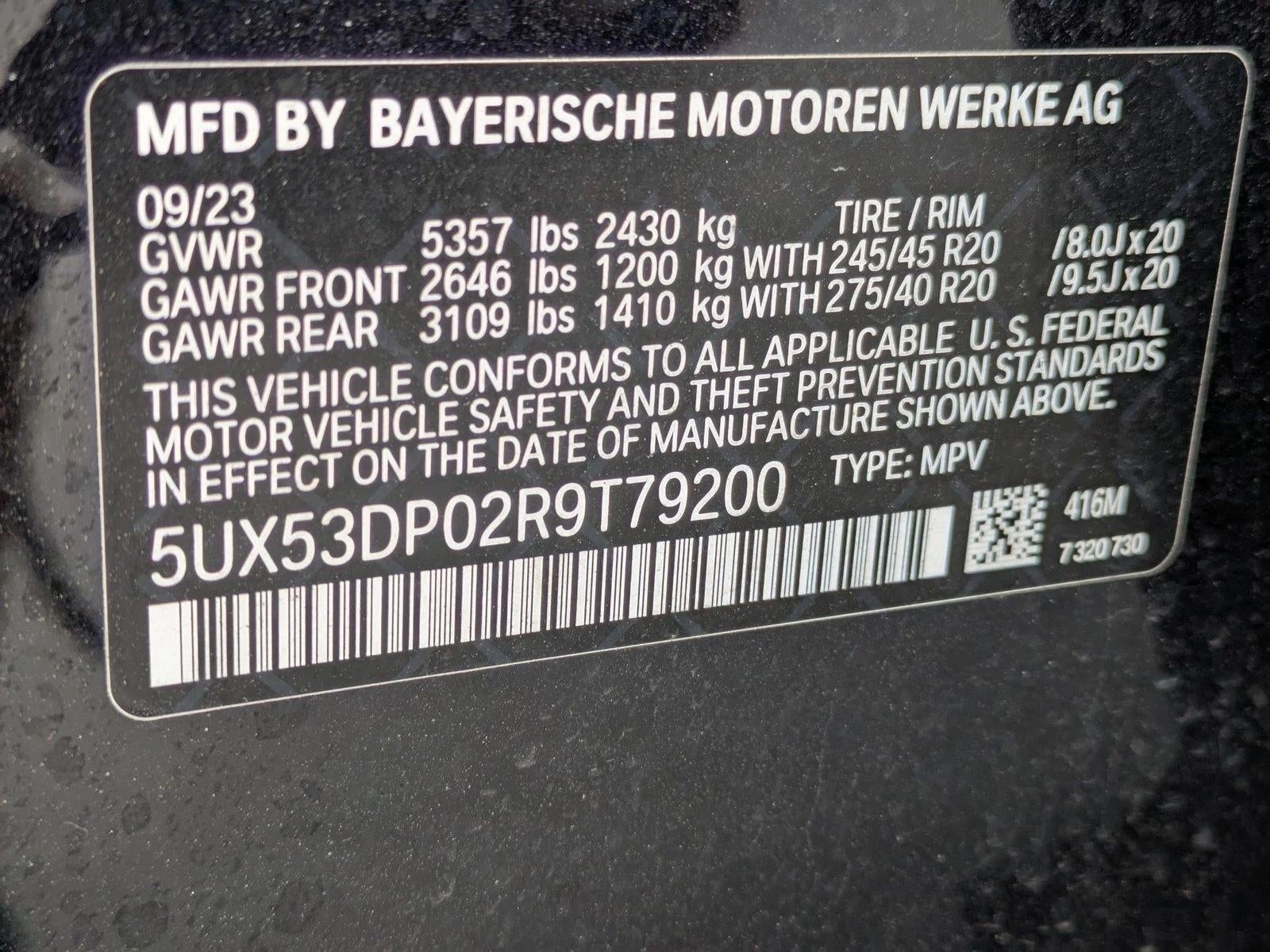 2024 BMW X3 xDrive30i Sports Activity Vehicle