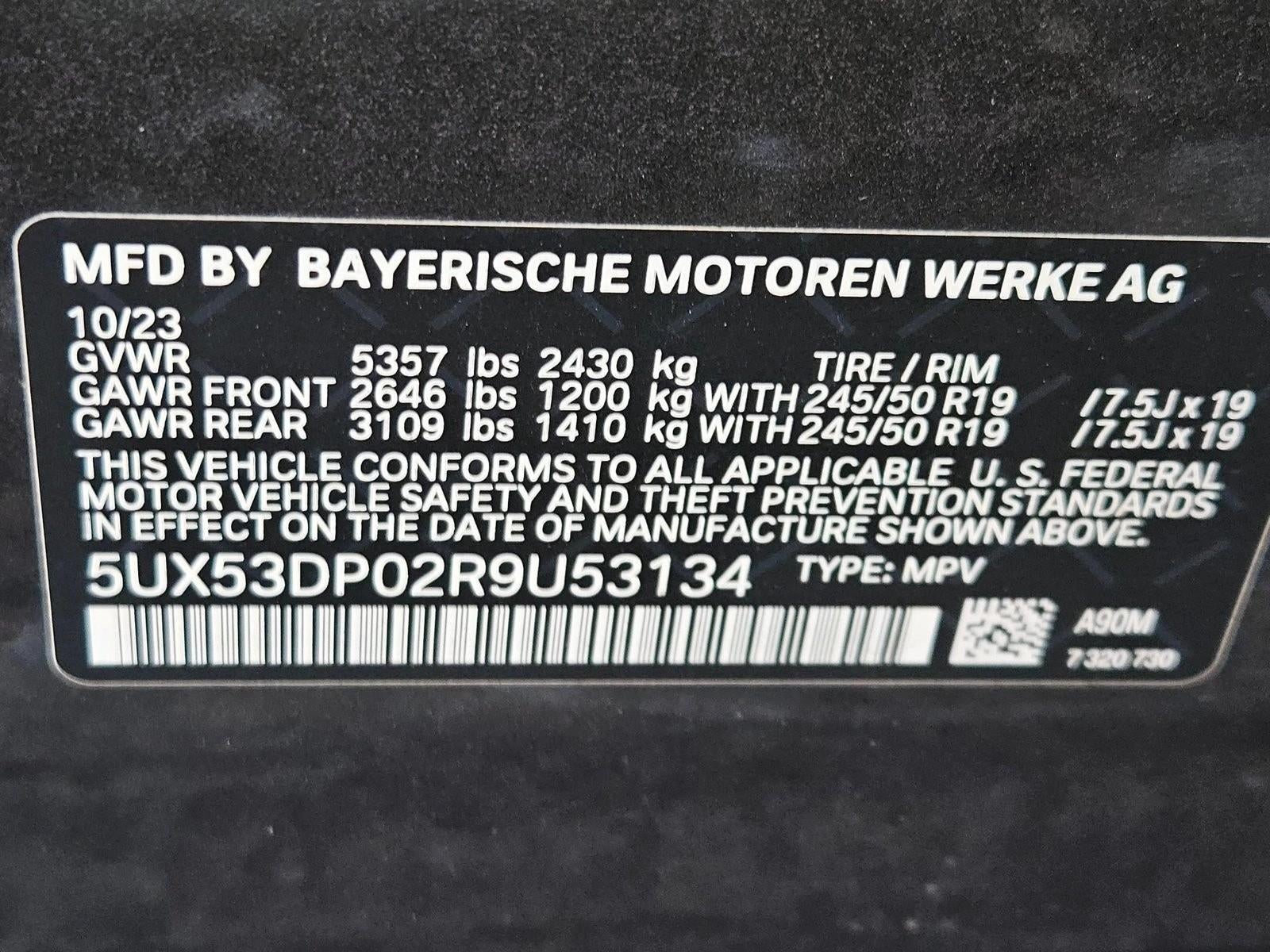 2024 BMW X3 xDrive30i Sports Activity Vehicle