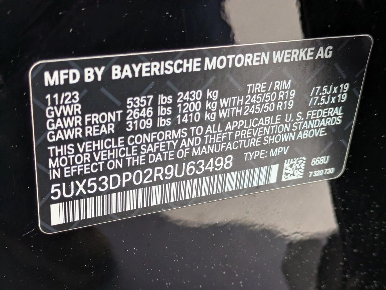 2024 BMW X3 xDrive30i Sports Activity Vehicle