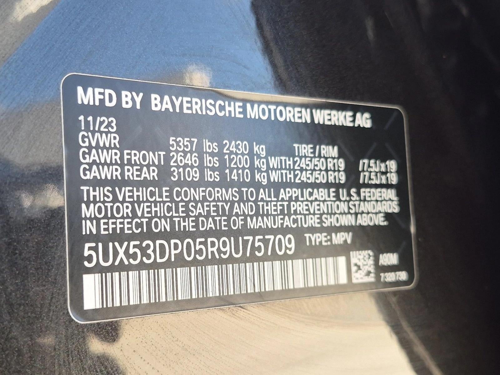 2024 BMW X3 xDrive30i Sports Activity Vehicle