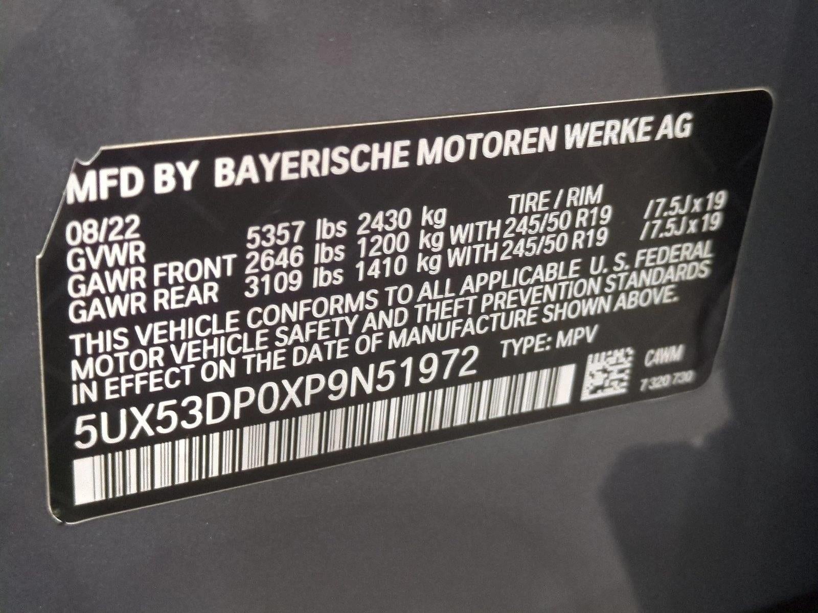 2023 BMW X3 xDrive30i Sports Activity Vehicle