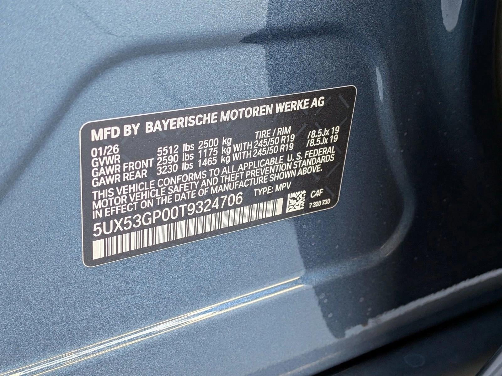2026 BMW X3 30 xDrive Sports Activity Vehicle
