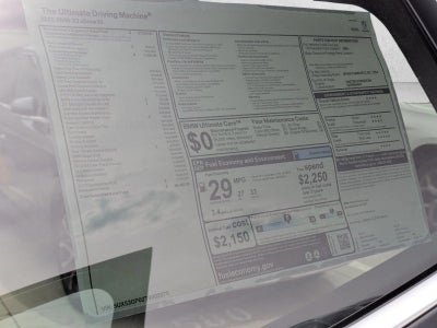 2026 BMW X3 30 xDrive Sports Activity Vehicle