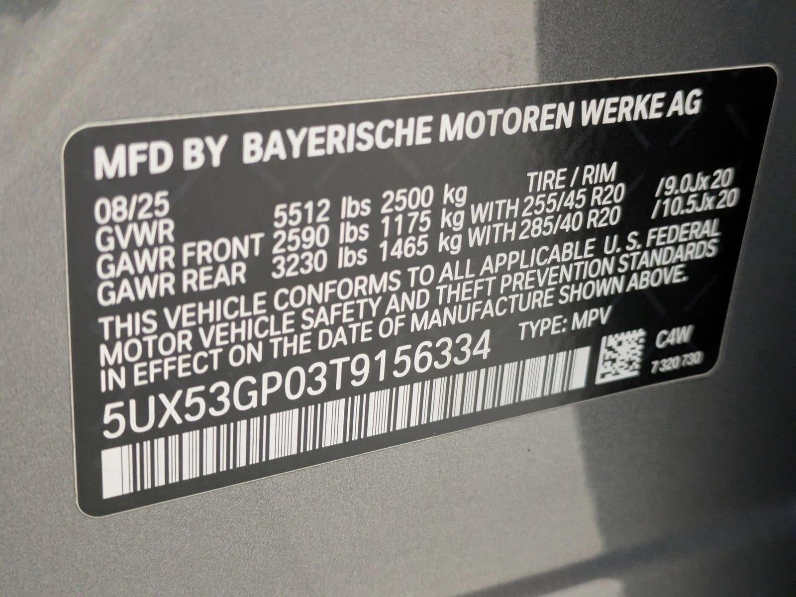 2026 BMW X3 30 xDrive Sports Activity Vehicle