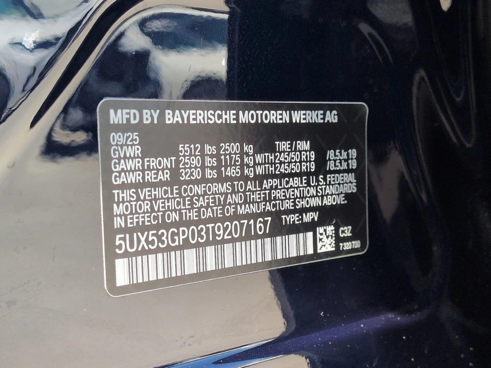 2026 BMW X3 30 xDrive Sports Activity Vehicle