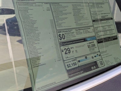 2026 BMW X3 30 xDrive Sports Activity Vehicle