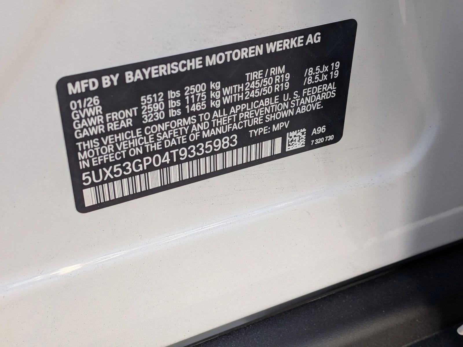 2026 BMW X3 30 xDrive Sports Activity Vehicle
