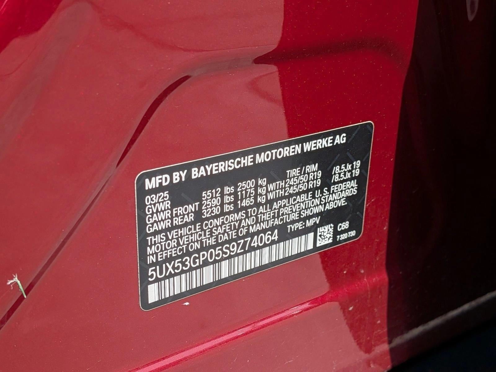 2025 BMW X3 30 xDrive Sports Activity Vehicle