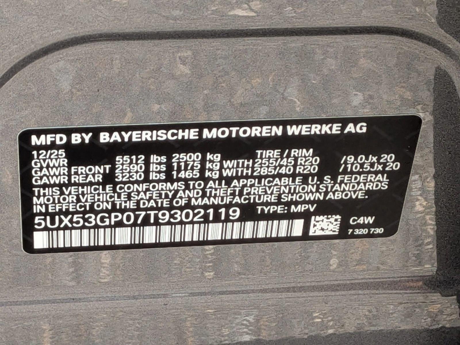 2026 BMW X3 30 xDrive Sports Activity Vehicle