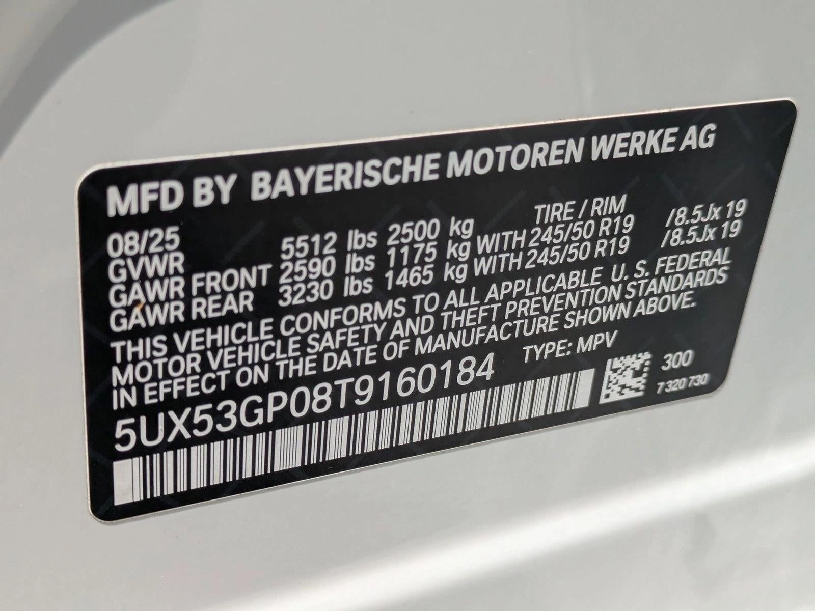 2026 BMW X3 30 xDrive Sports Activity Vehicle