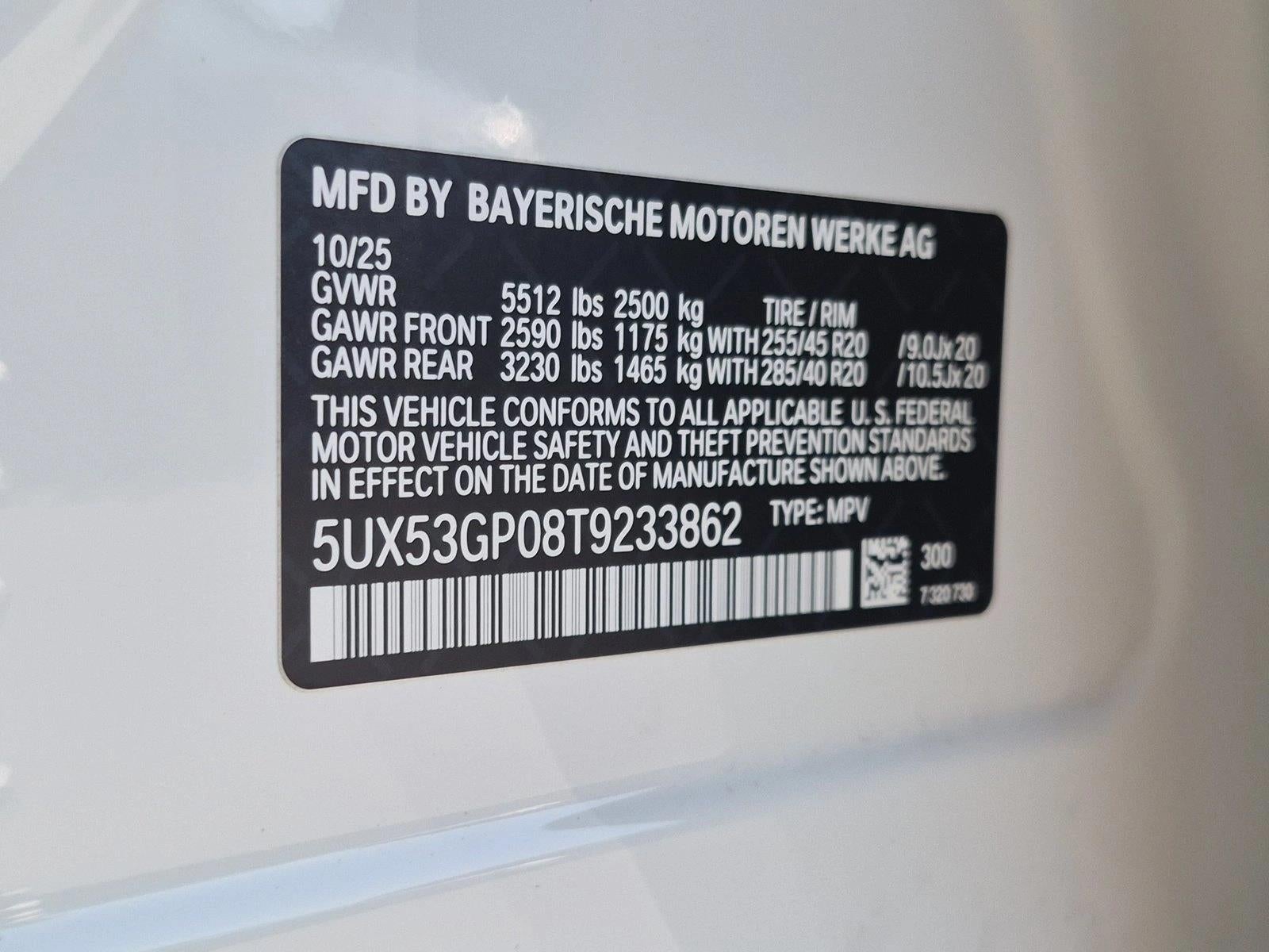 2026 BMW X3 30 xDrive Sports Activity Vehicle