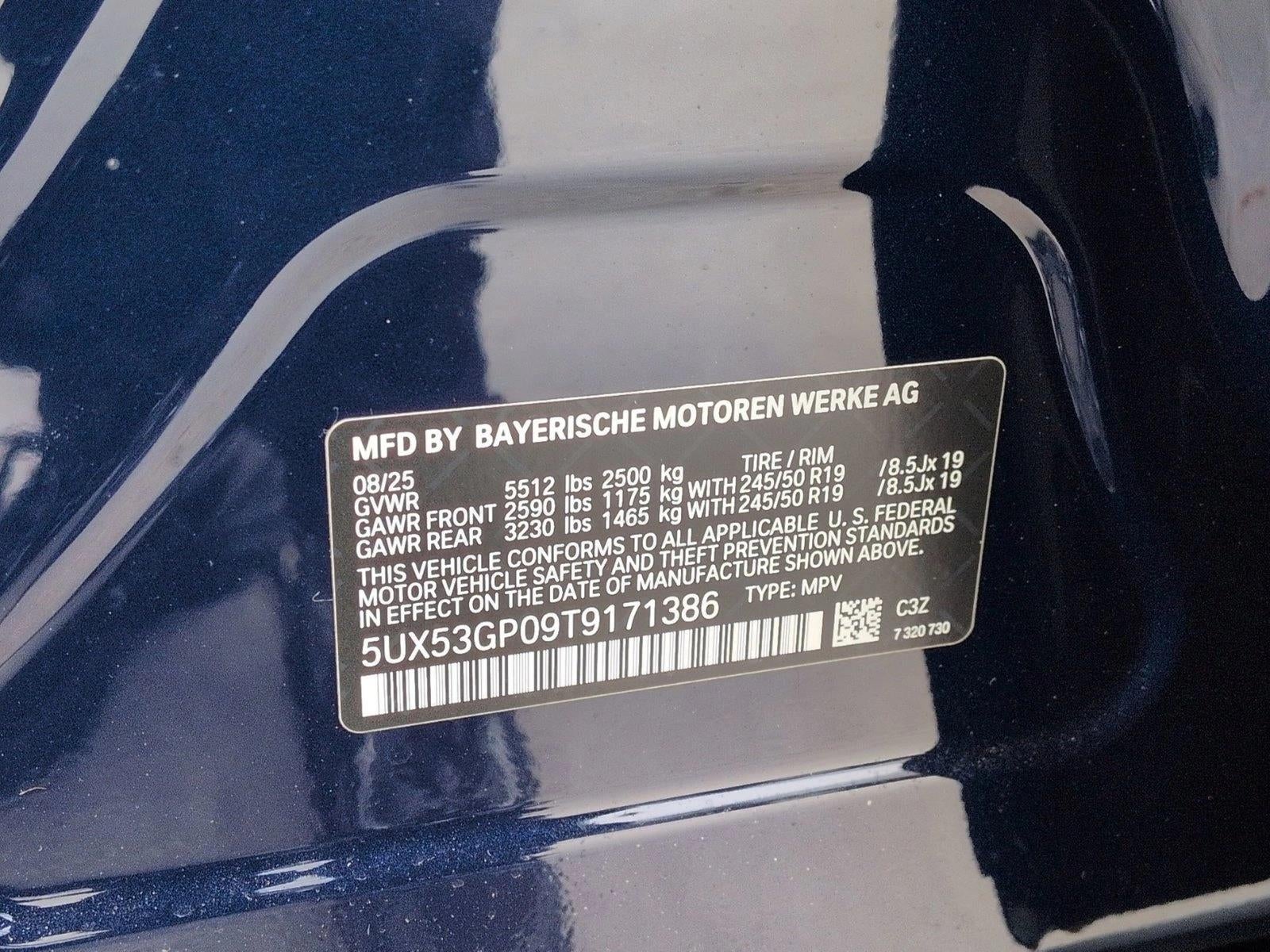 2026 BMW X3 30 xDrive Sports Activity Vehicle