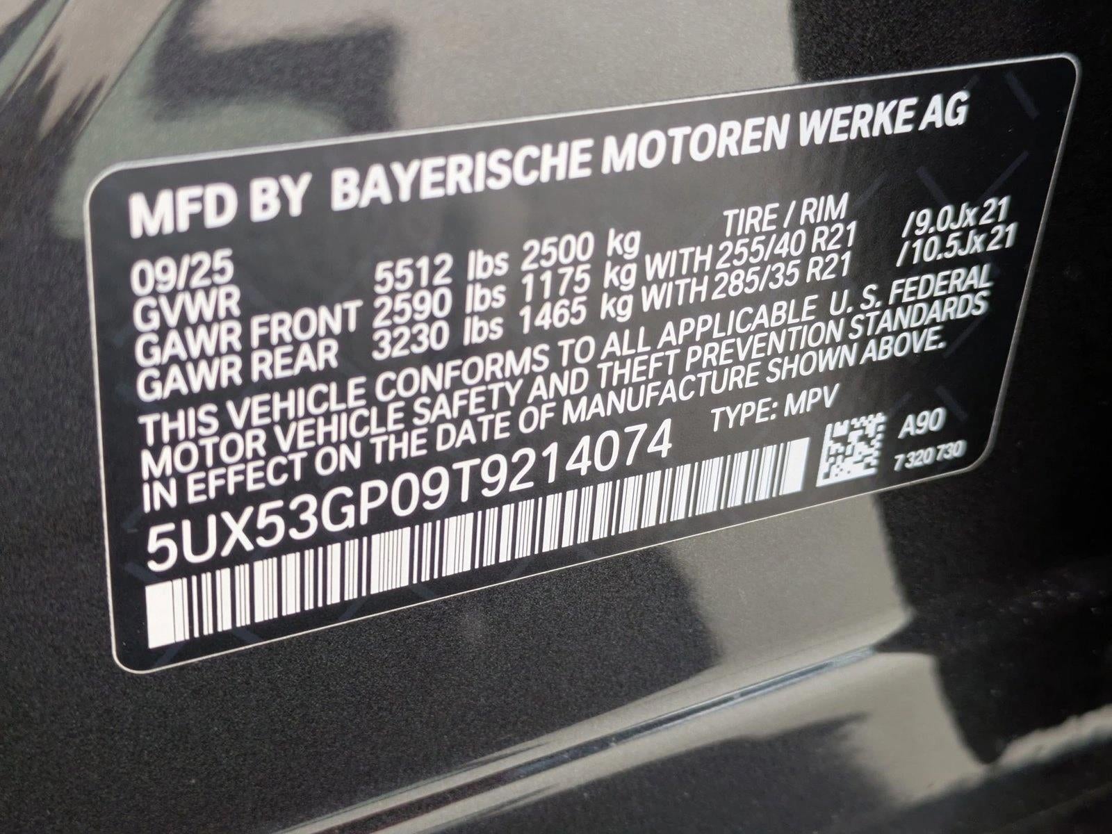 2026 BMW X3 30 xDrive Sports Activity Vehicle