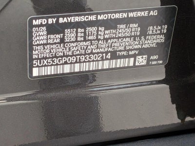 2026 BMW X3 30 xDrive Sports Activity Vehicle