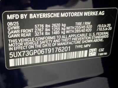 2026 BMW X3 M50 xDrive Sports Activity Vehicle